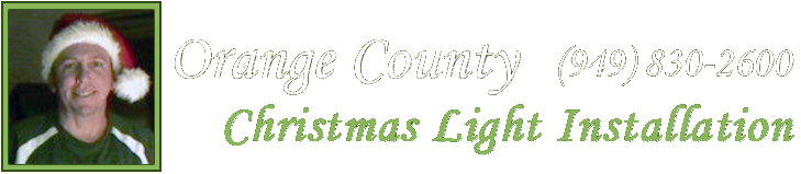 Orange County Christmas Light Installation Home